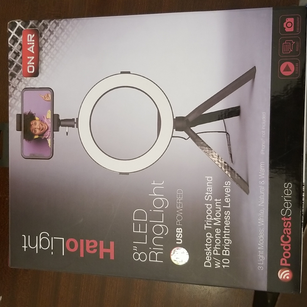 Podcast Halo Light New